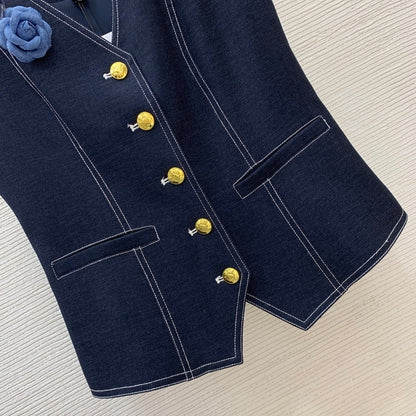 Youthful Soft Denim Set