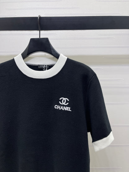 Crew Neck Top and Shorts Set