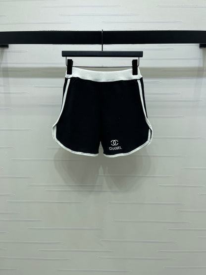 Crew Neck Top and Shorts Set