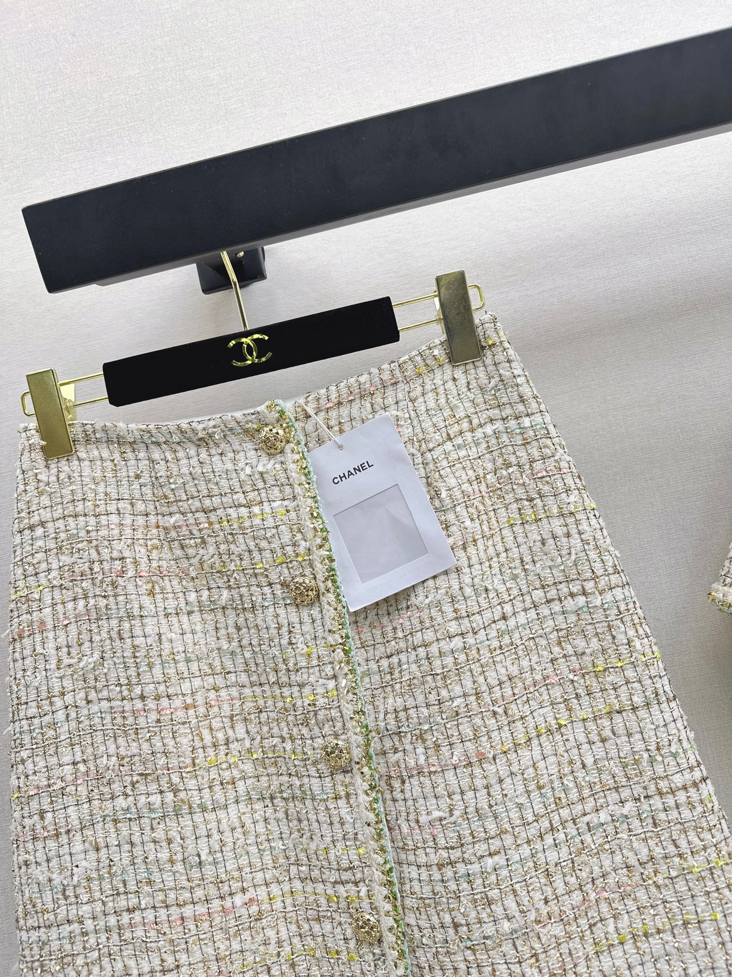 Tweed Midi Skirt