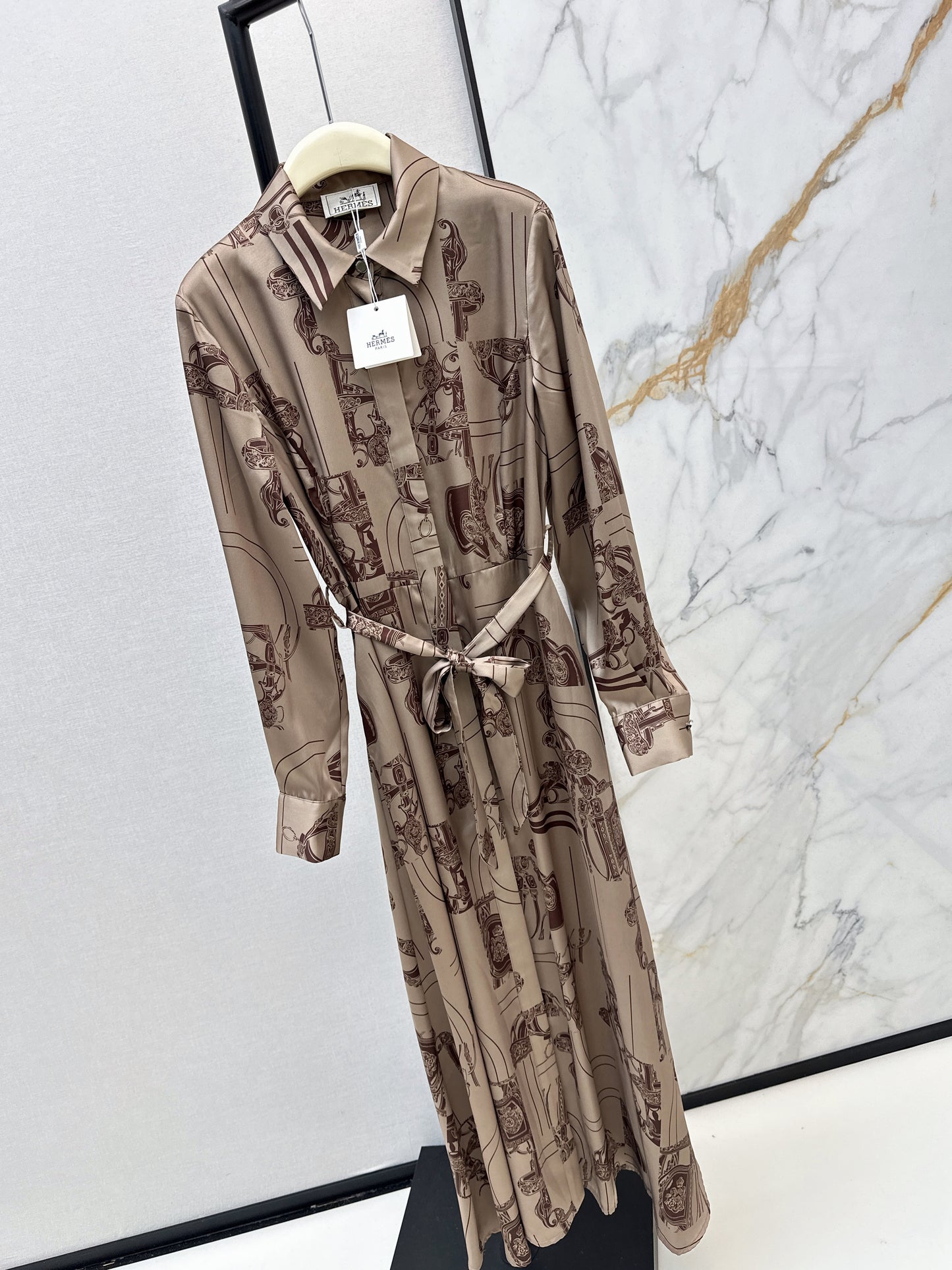Printed Long Dress