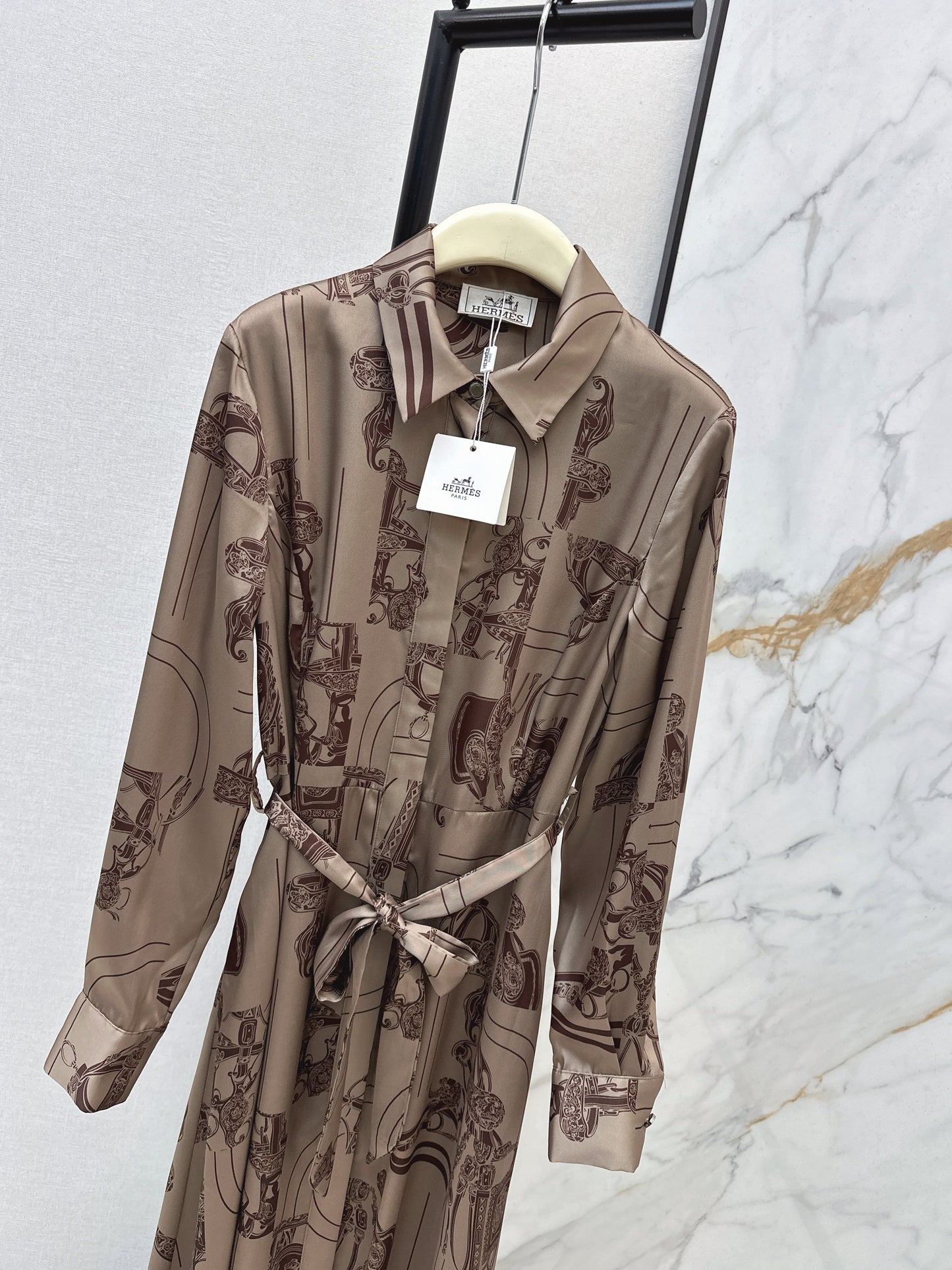 Printed Long Dress