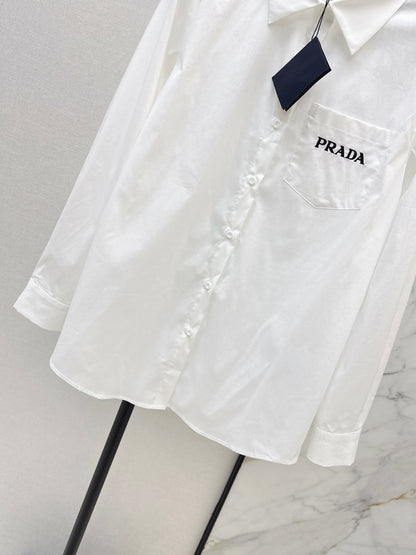 Letter-decorated shirt