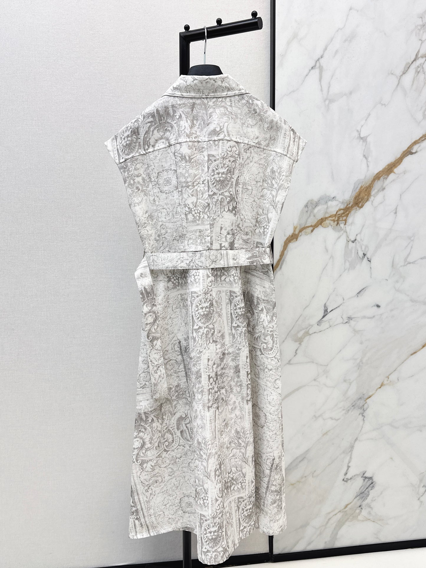 Printed Long Dress