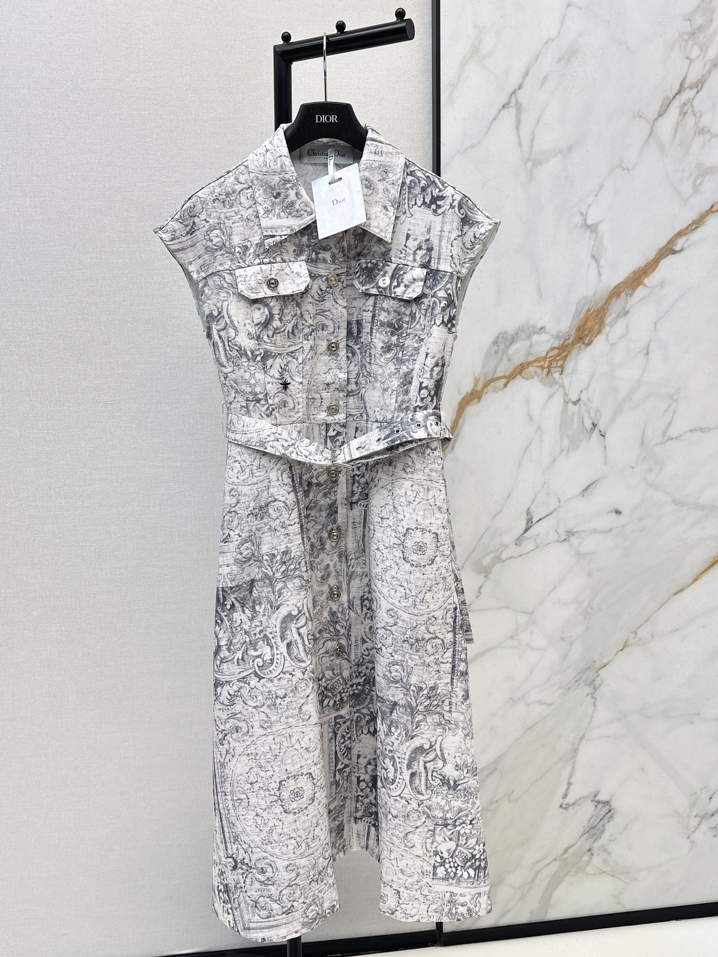 Printed Long Dress