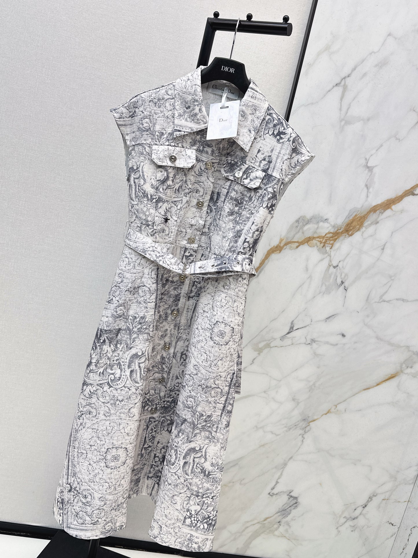 Printed Long Dress