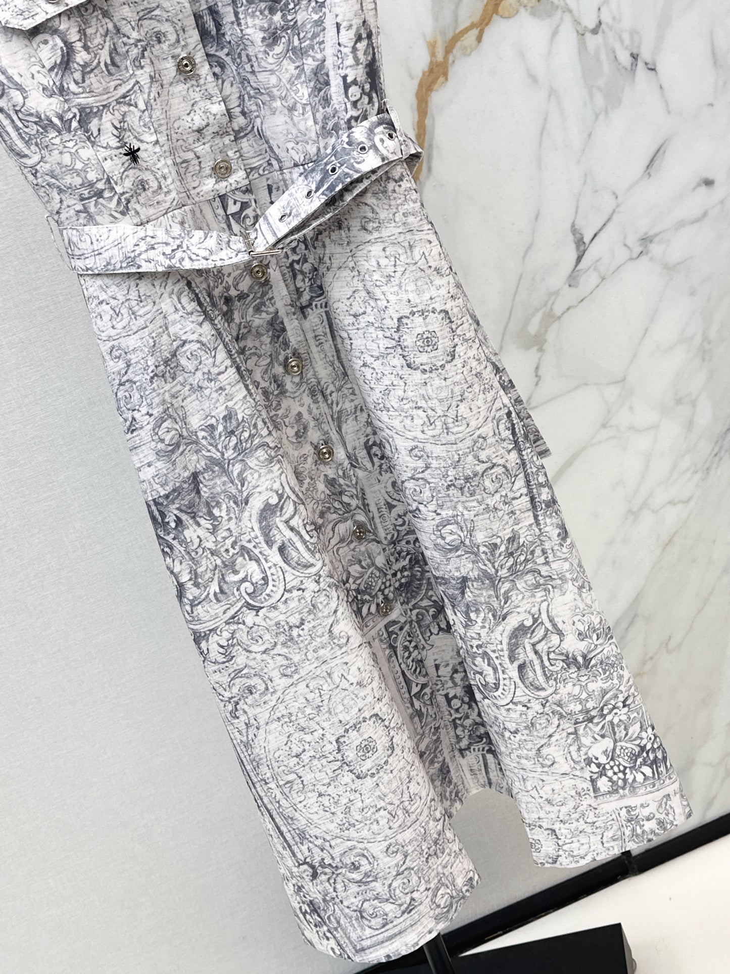 Printed Long Dress