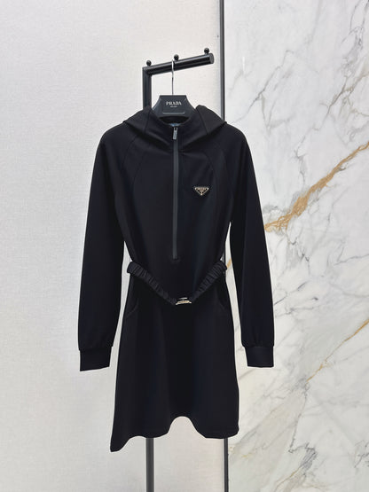 Hooded Casual Dress
