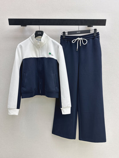 Casual Color-Blocked Set