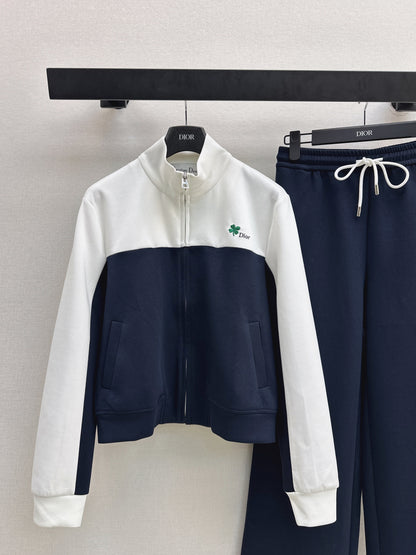 Casual Color-Blocked Set