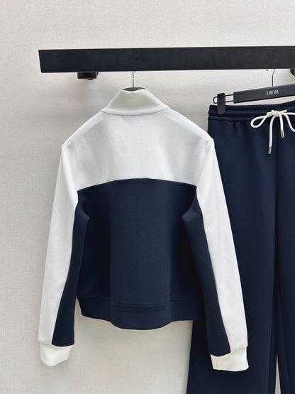 Casual Color-Blocked Set