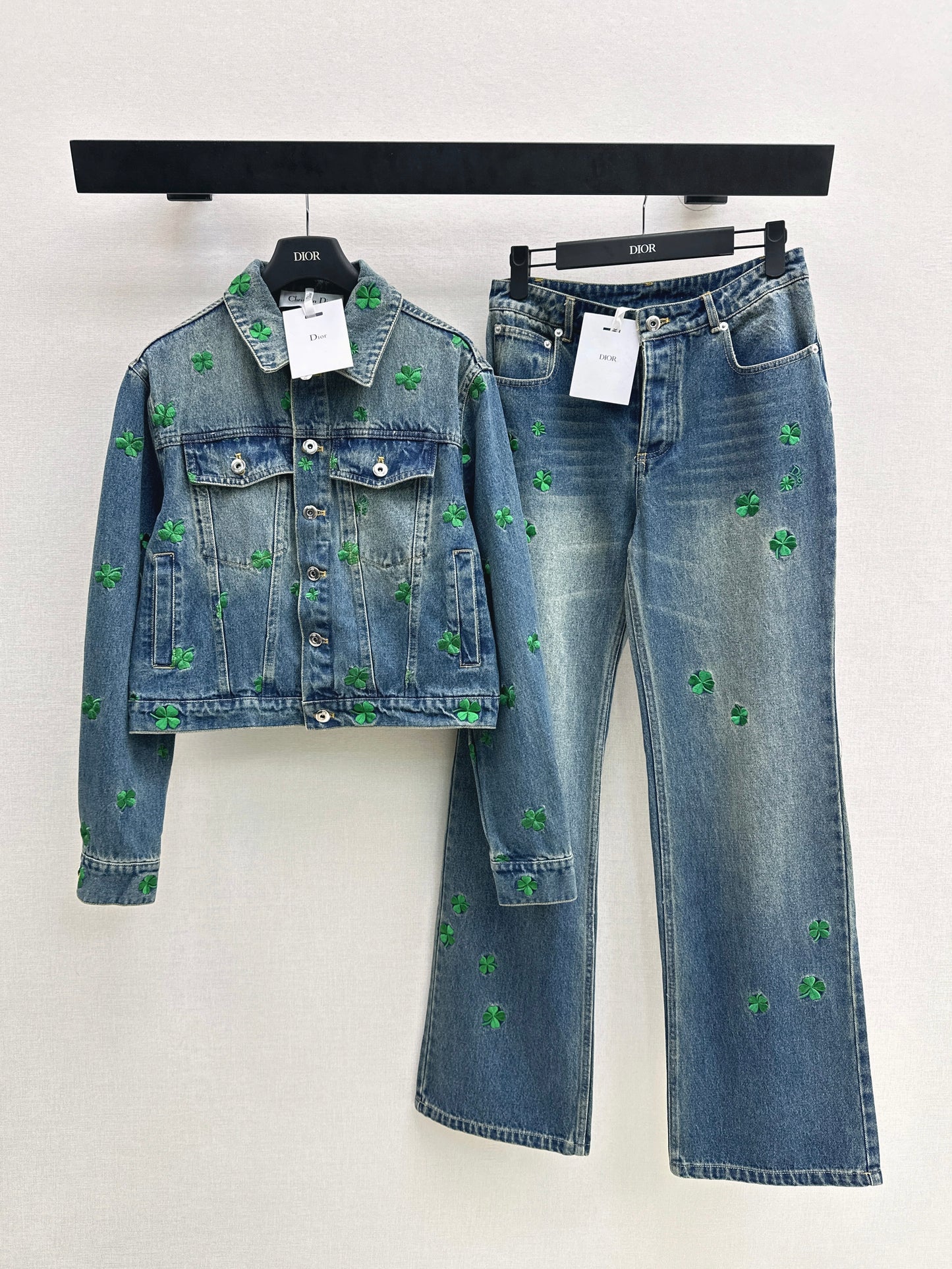 Collared Denim Jacket/Jeans