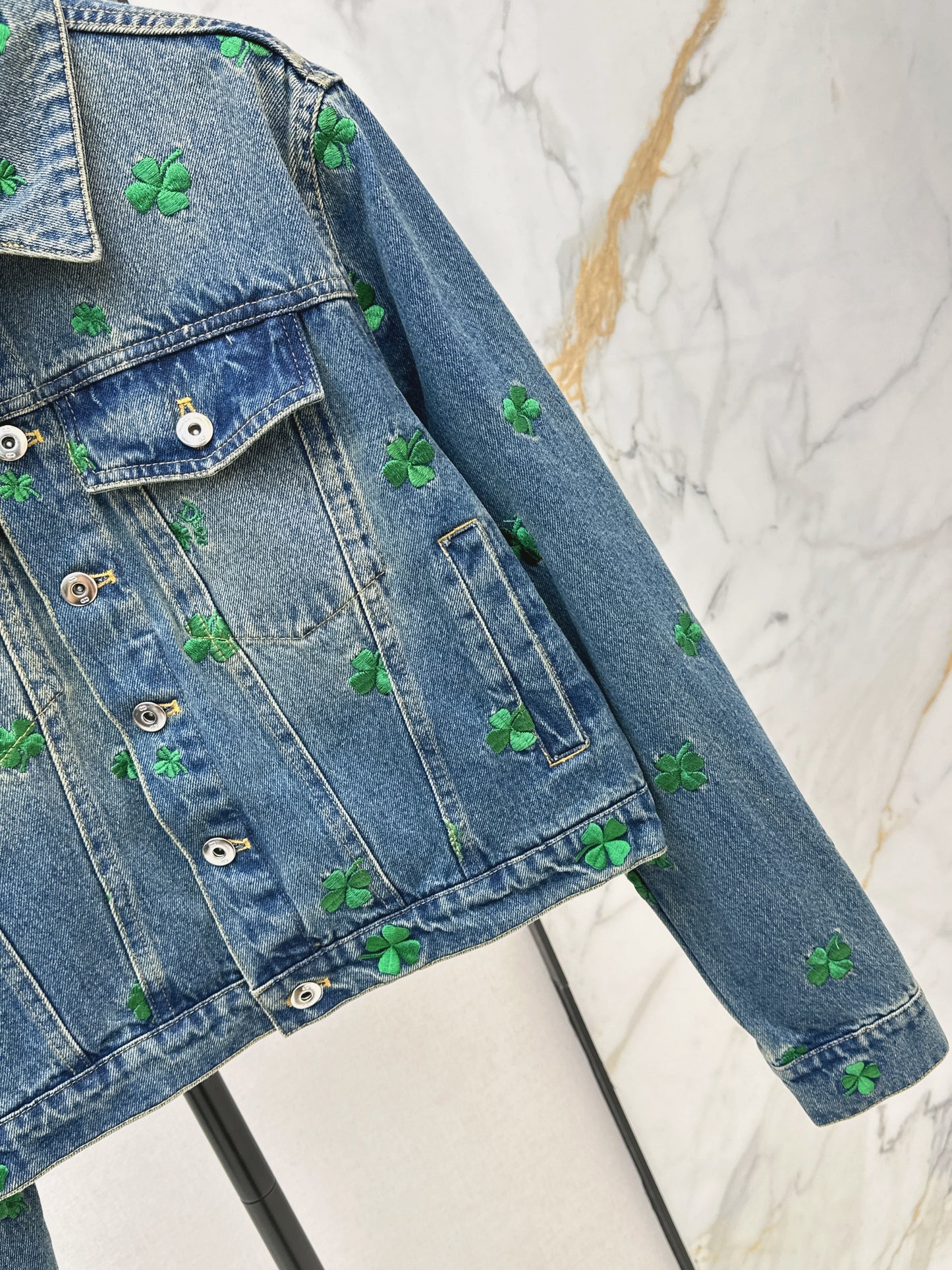 Collared Denim Jacket/Jeans