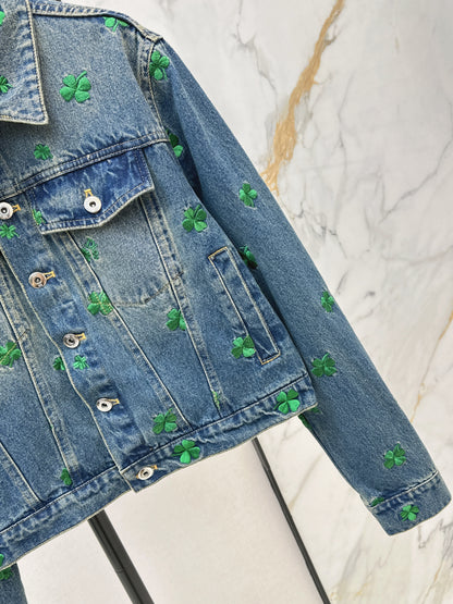 Collared Denim Jacket/Jeans
