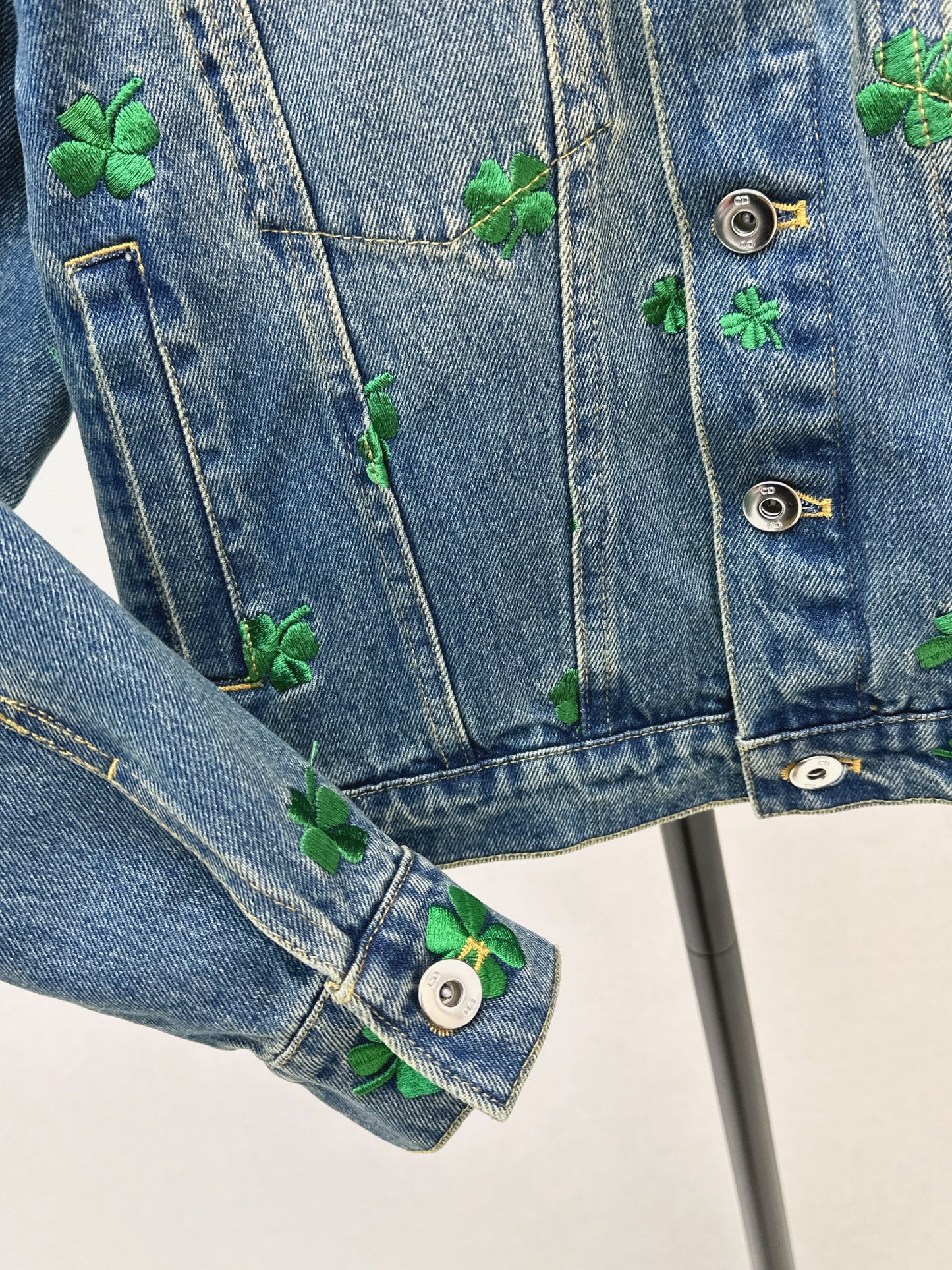 Collared Denim Jacket/Jeans