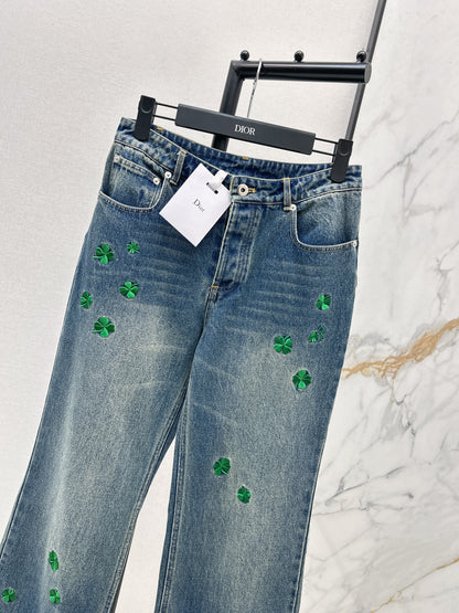 Collared Denim Jacket/Jeans