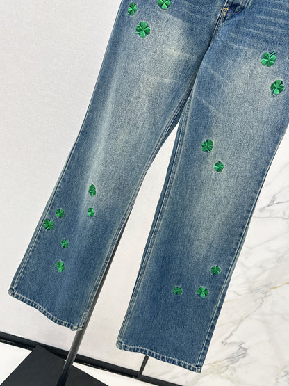 Collared Denim Jacket/Jeans