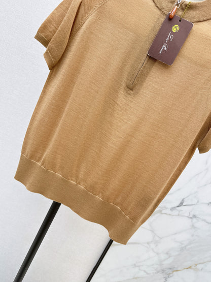 Silk and Wool T-shirt