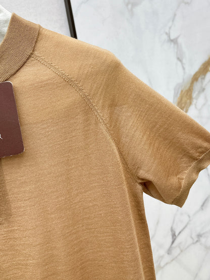 Silk and Wool T-shirt