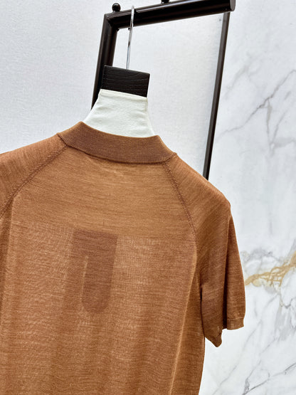 Silk and Wool T-shirt