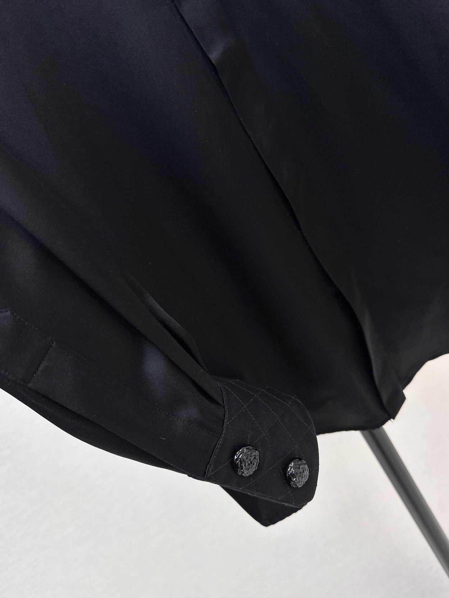 Satin-trimmed Shirt
