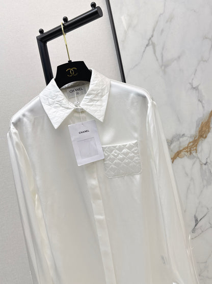 Satin-trimmed Shirt