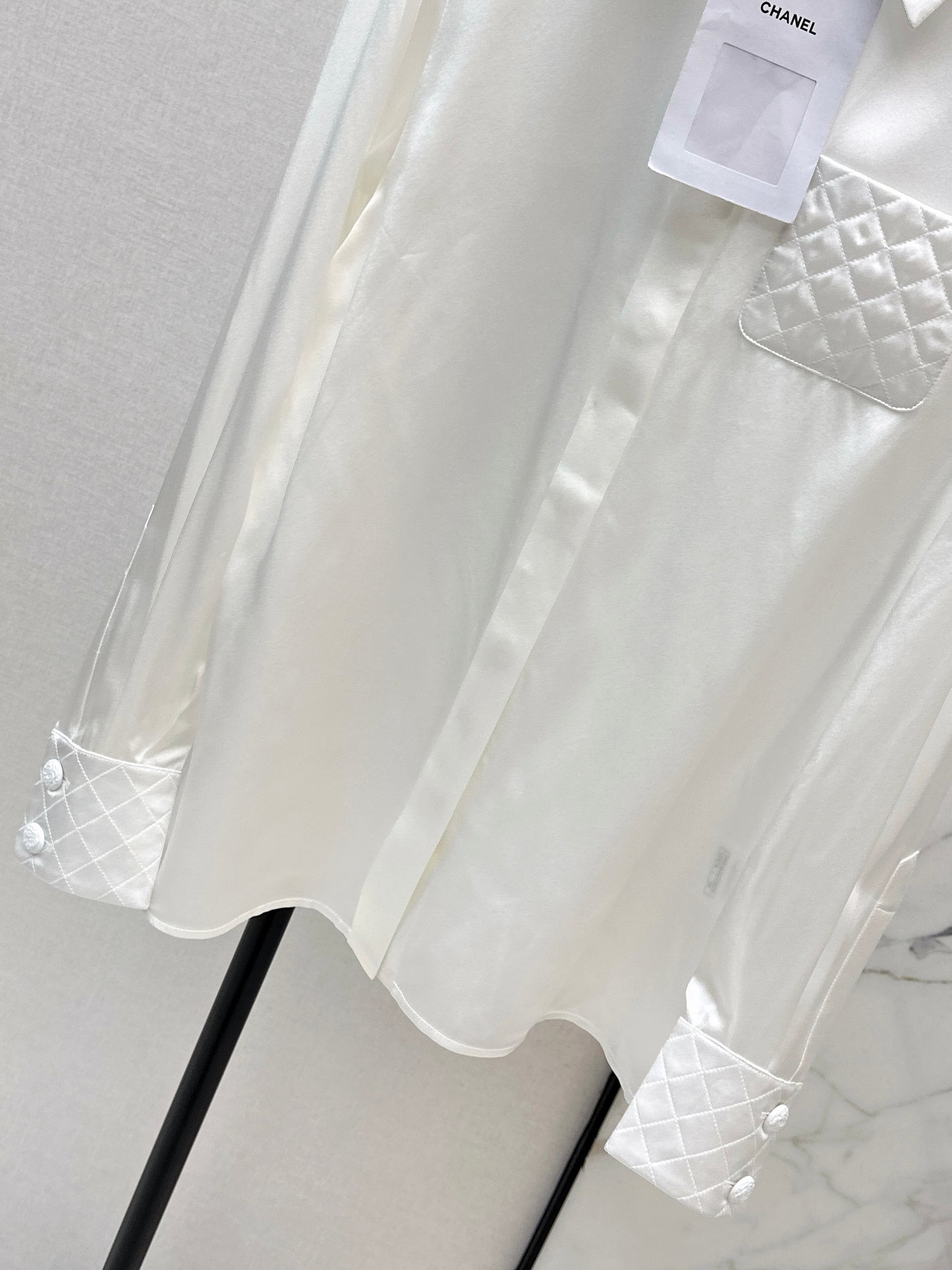 Satin-trimmed Shirt