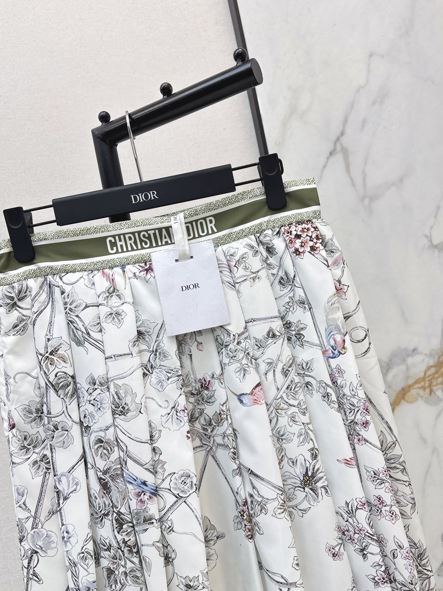 Printed Midi Skirt