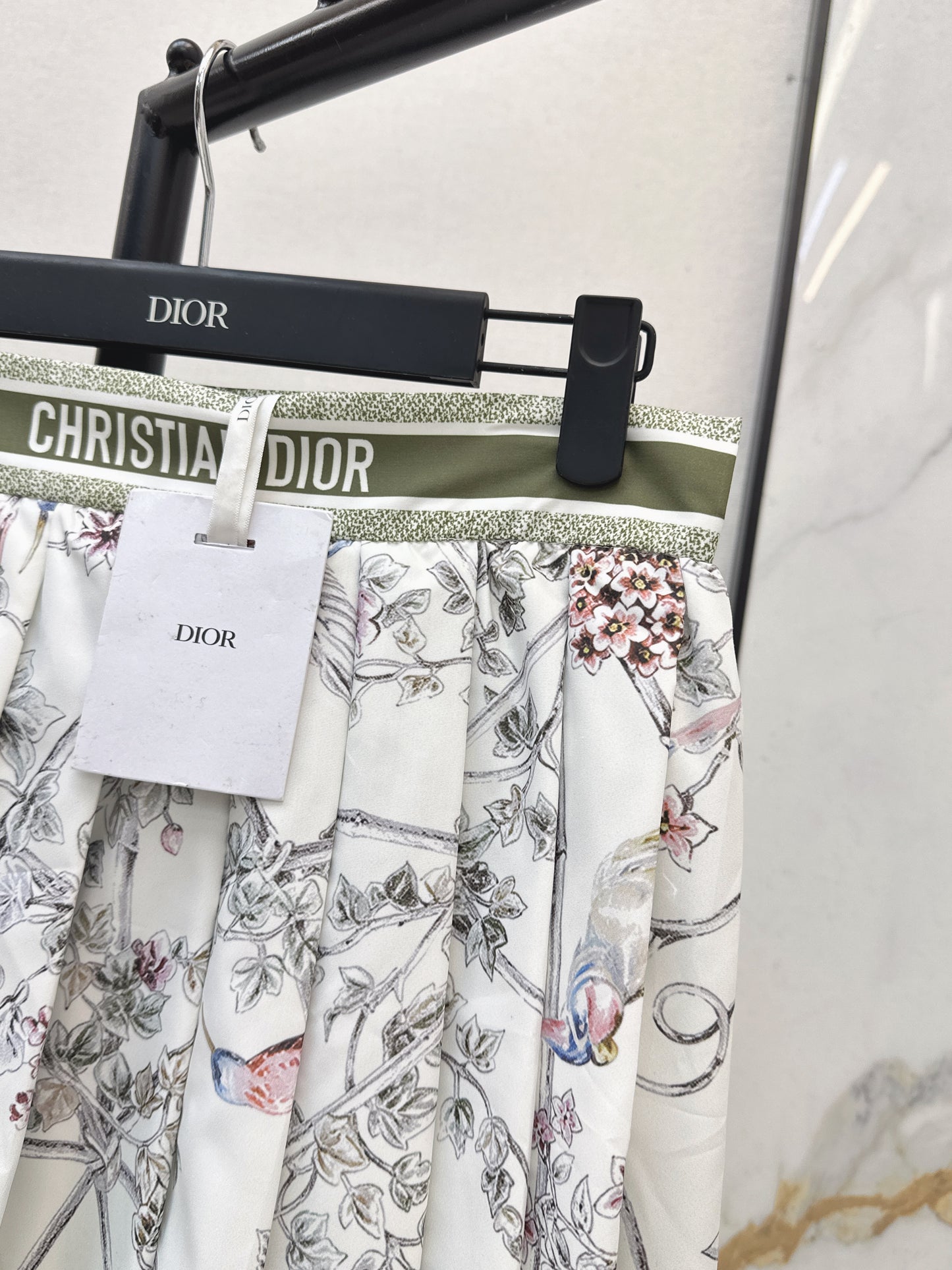 Printed Midi Skirt