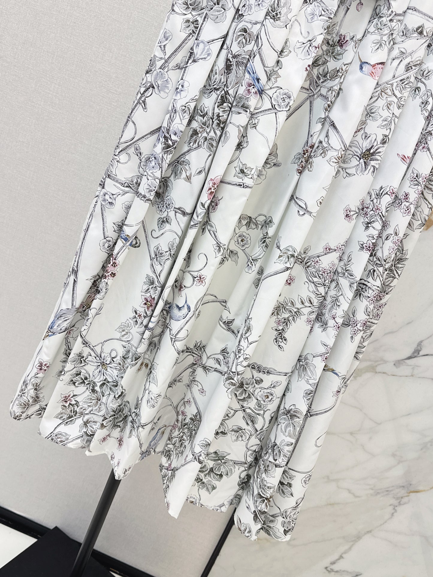 Printed Midi Skirt