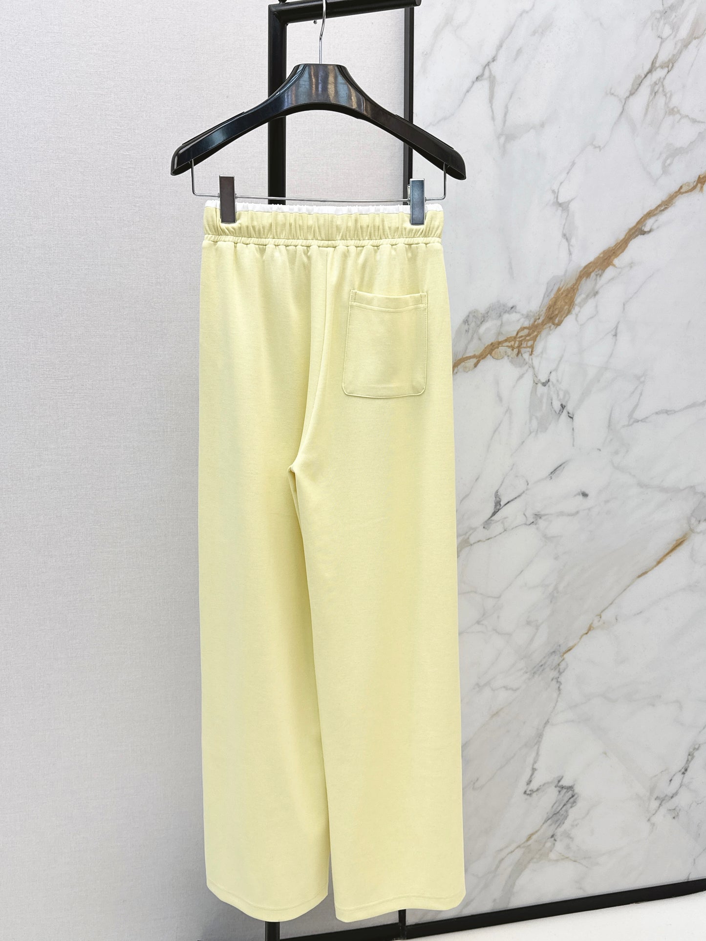 Embroidered Straight Leg Pants
