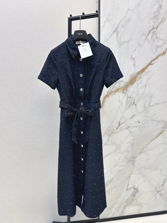 Rhinestone-studded dress