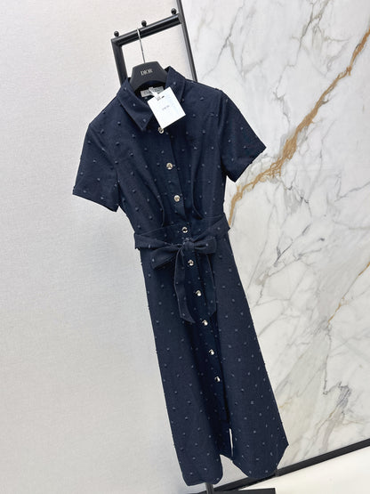 Rhinestone-studded dress