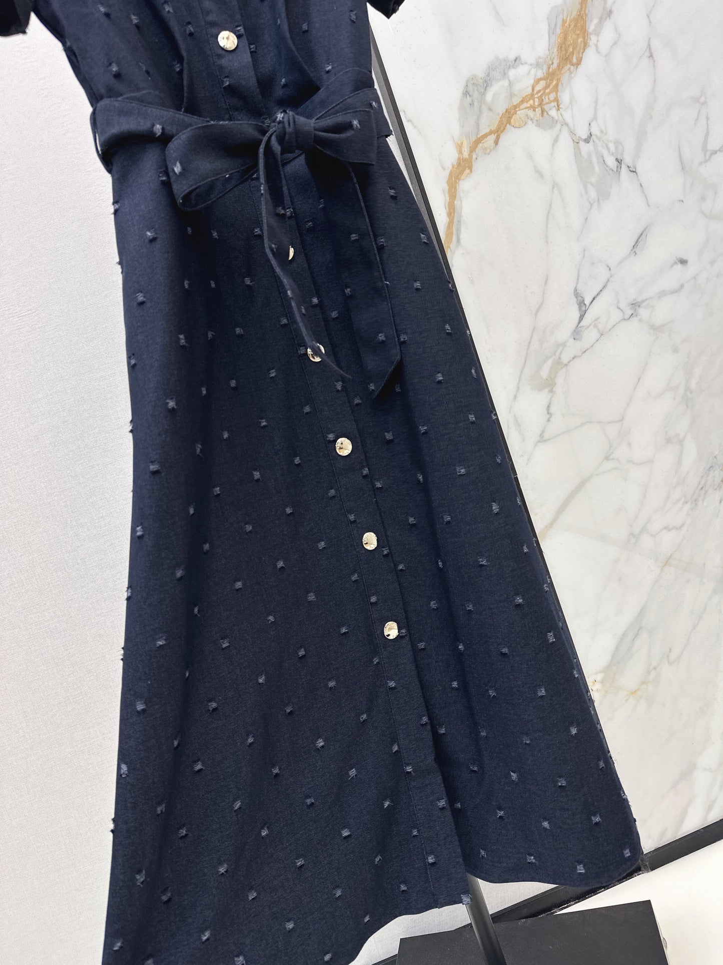 Rhinestone-studded dress