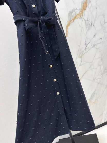 Rhinestone-studded dress