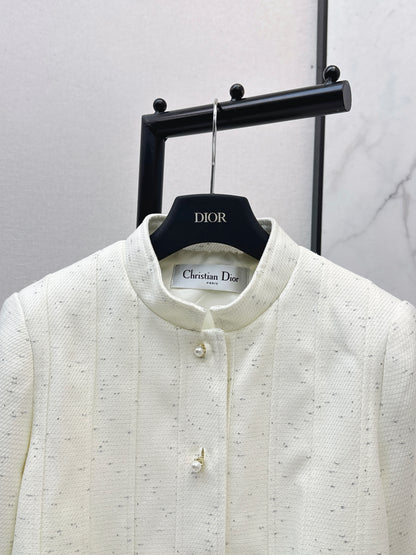 Stand-up collar elegant coat