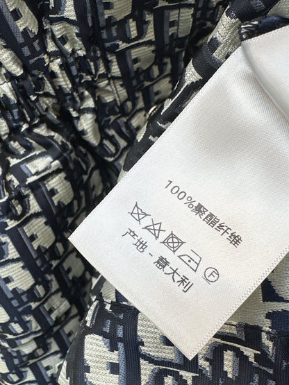 Jacquard drawstring cardigan
