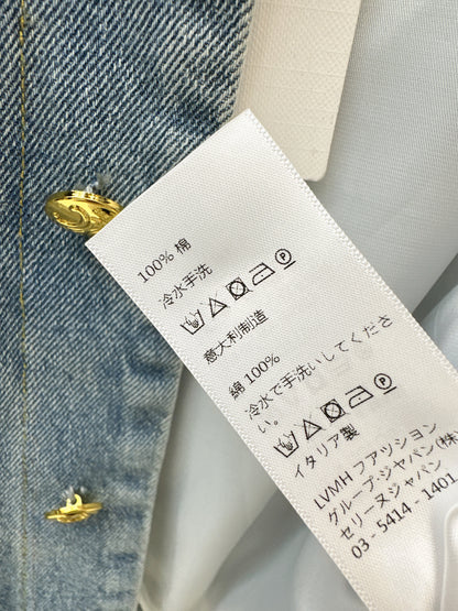 Distressed Washed Denim Jacket