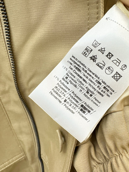 Lapel belted trench coat