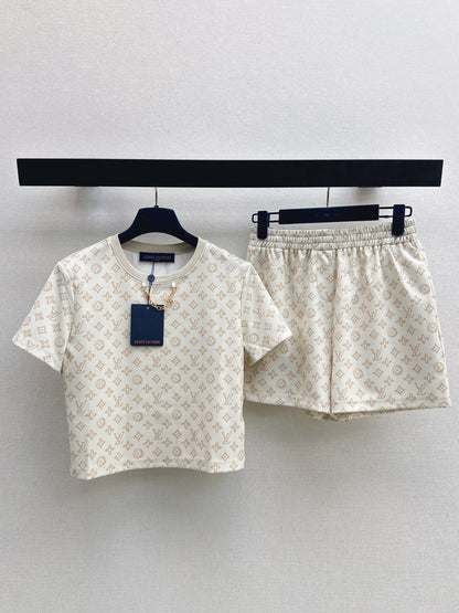 Monogram Casual Suit Set