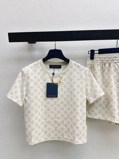 Monogram Casual Suit Set