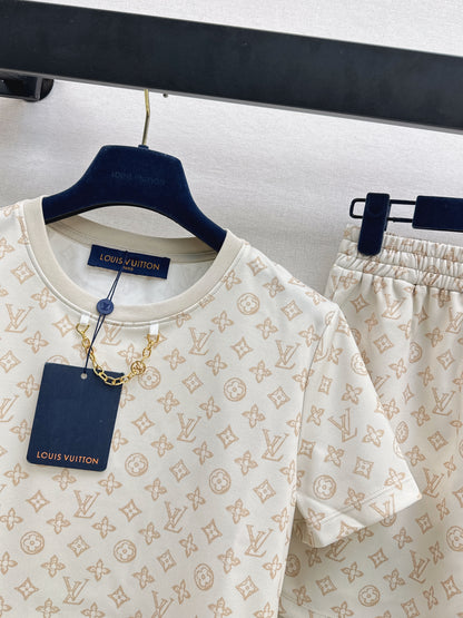 Monogram Casual Suit Set