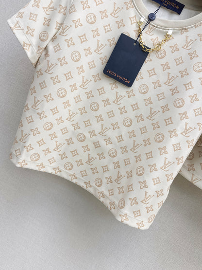 Monogram Casual Suit Set