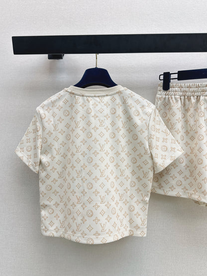 Monogram Casual Suit Set