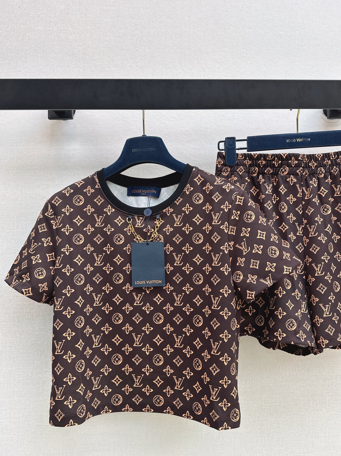 Monogram Casual Suit Set