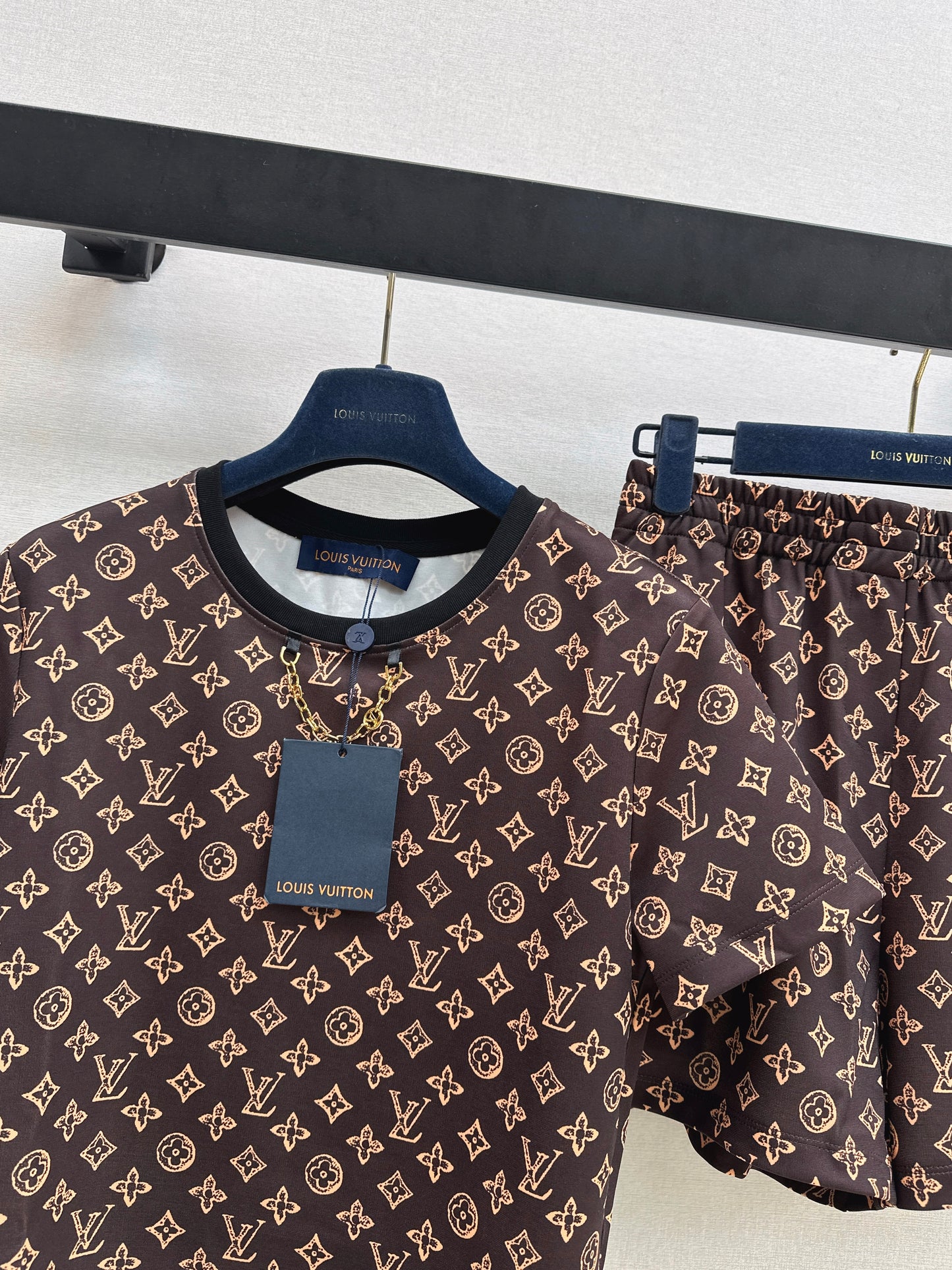 Monogram Casual Suit Set