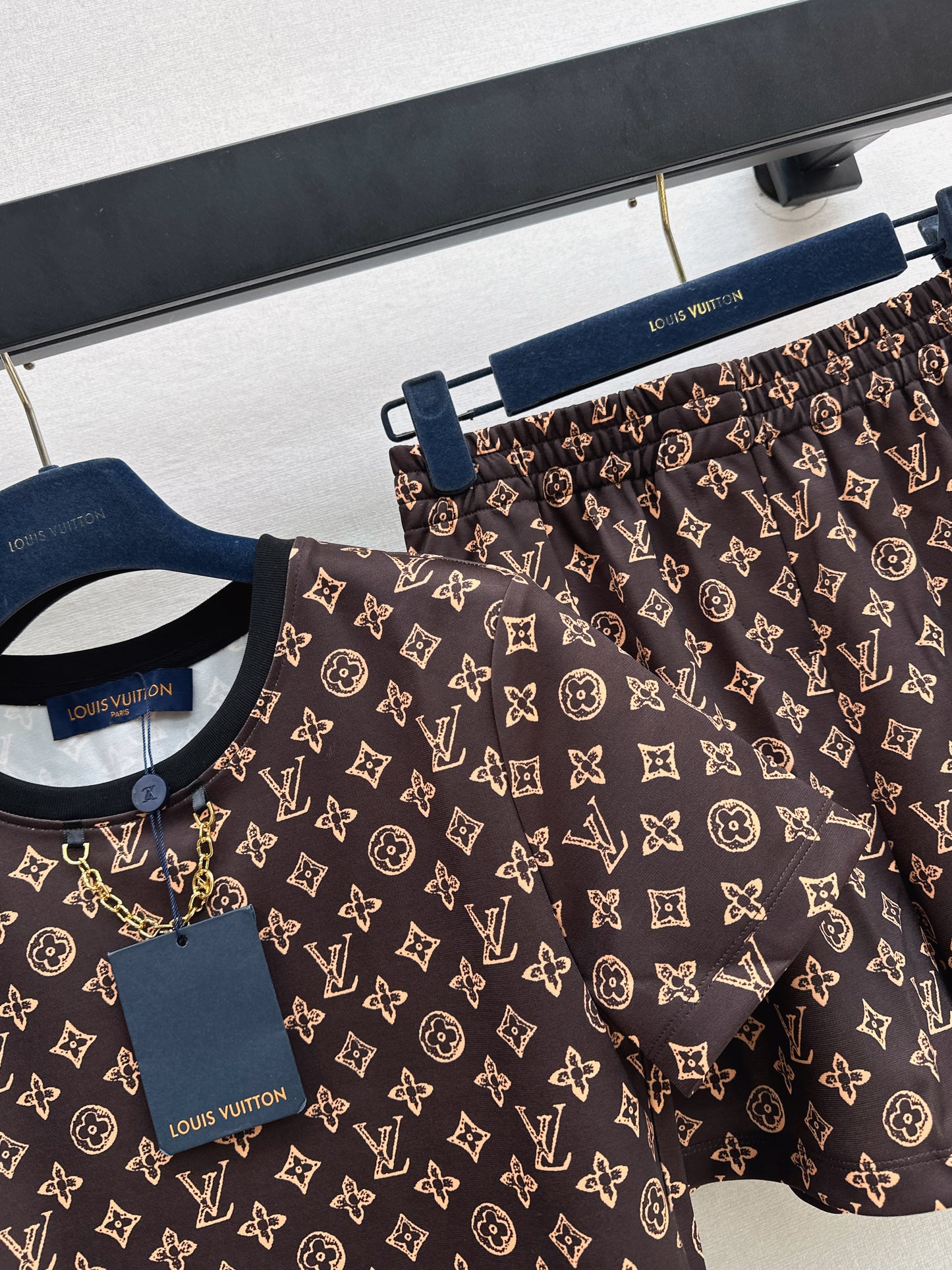 Monogram Casual Suit Set