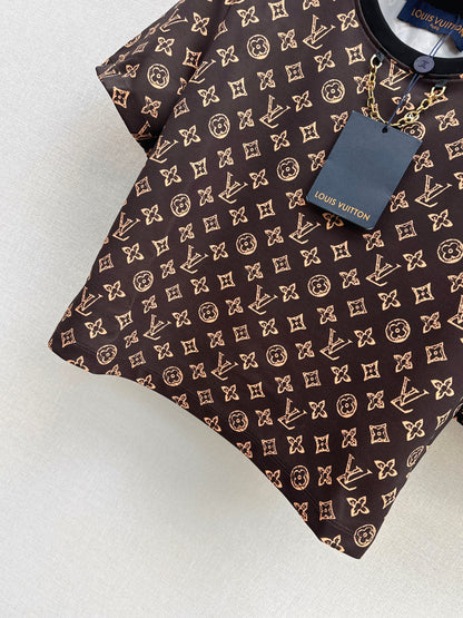 Monogram Casual Suit Set