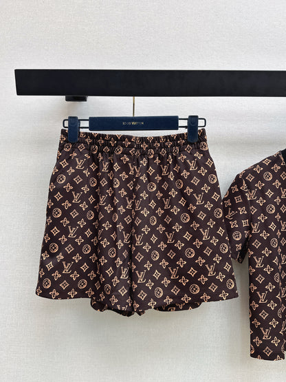 Monogram Casual Suit Set