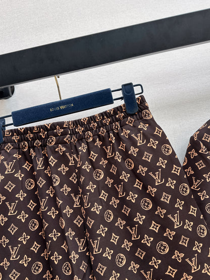Monogram Casual Suit Set